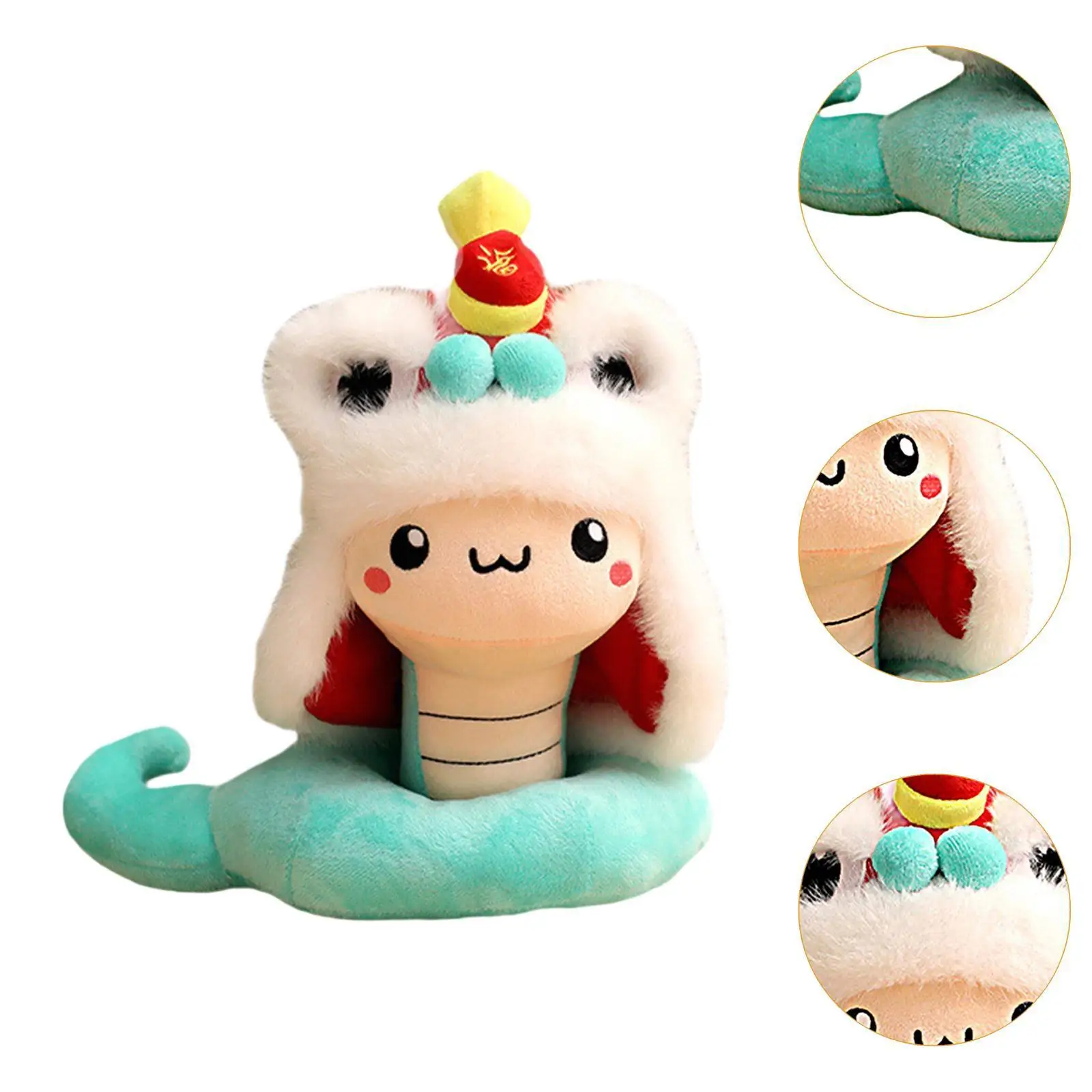 Snake Stuffed Animal Plush Snake Toy Cute Animal Toy Snake Doll Toy for Birthday