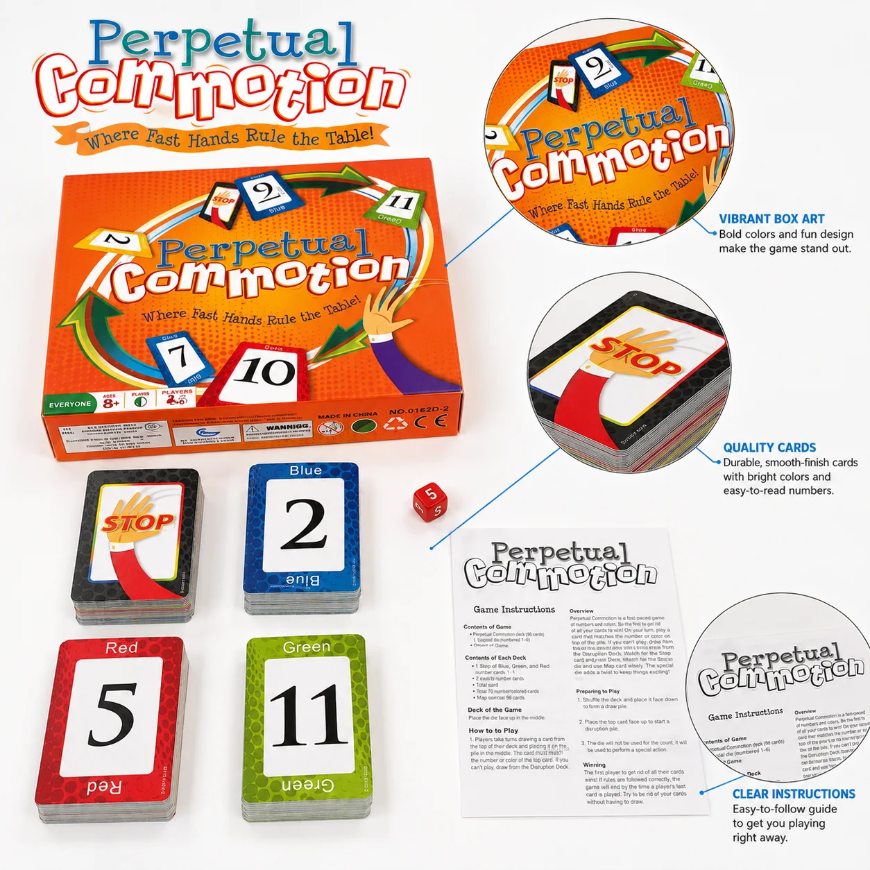 Perpetual Commotion Szybkie Re – Strategy Board Game recenzja i cena