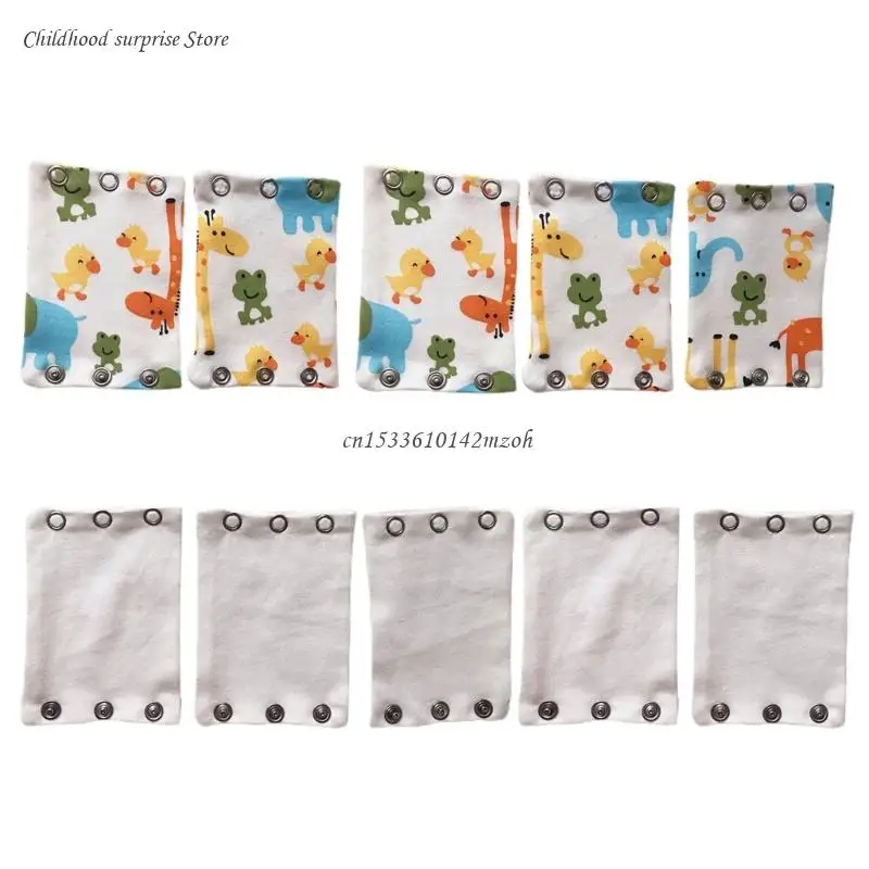 

Romper Lengthen Extend Film Baby Romper Onesie Cotton Extenders Pack of 5 Dropship