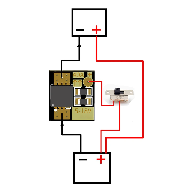 Mini 160A High Power MOS Trigger Switch Drive Module Veldeffectbuis PWM-regeling Elektronische schakelaar Besturingskaart