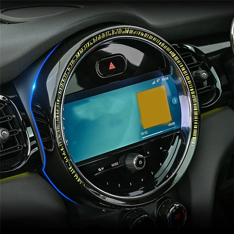 

Classic For MINI Cooper F55 F56 Center Console Screen Decorative Frame for Mini F57 Car Center Control Cover 2014- 2022 8.8 Inch