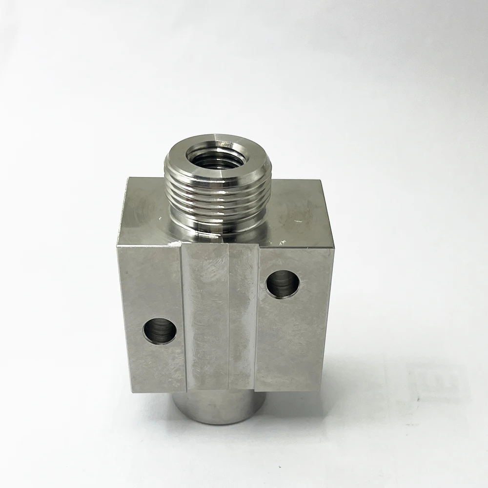 For YongDa Waterjet Cutting Head Square On/Off Valve Body YD Water Jet Cutter Machine 3-Axis High Pressure On Off Switch Body