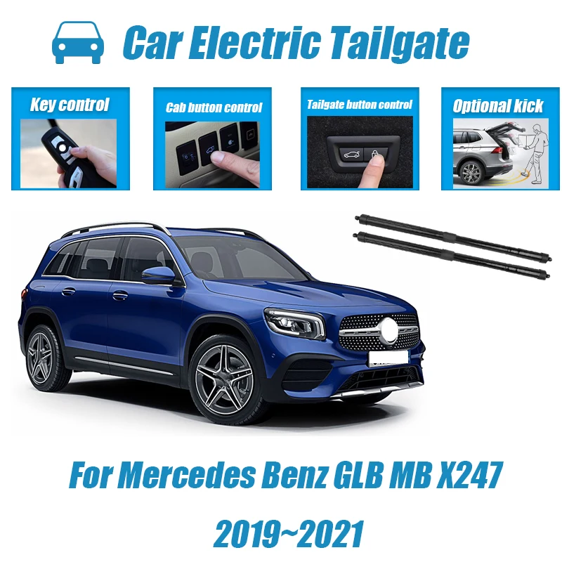 

Car Power Trunk Lift Electric Hatch Tailgate Strut Auto Rear Door Actuator For Mercedes Benz GLB MB X247 2019~2021 Silently