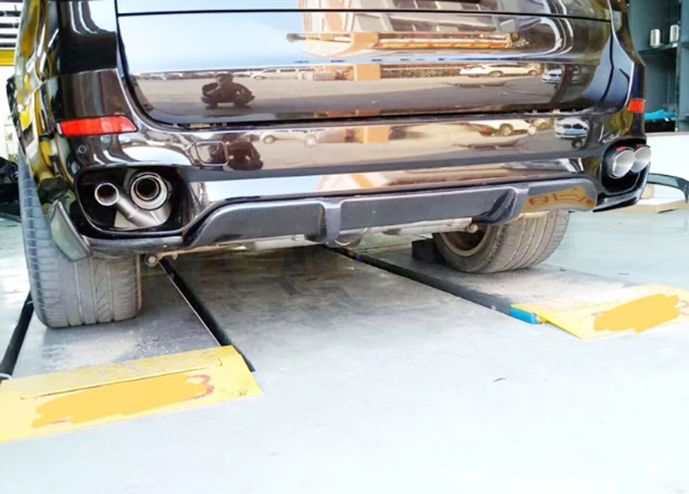 

Car Rear Bumper Diffuser Lip Spolier Side Splitters For BMW X5 F15 M Sport 2014-2018 Carbon Fiber Spoiler Diffuser