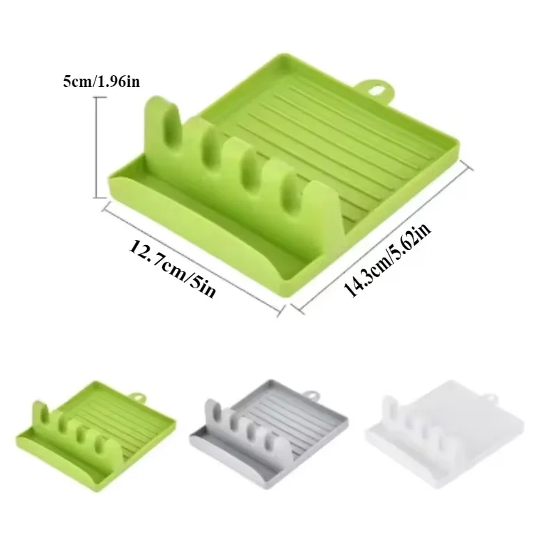 Spatula Rack Pot Lid Rack Shelves Countertop Shovel Spoon Shelf Soup Spoon Pad Put Soup Spoon Chopsticks Holder Pot Holder