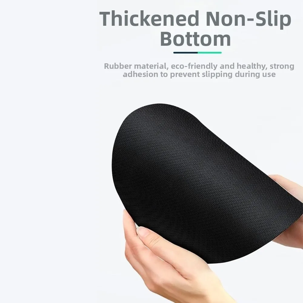 2Pcs/Set Slow Rebound Ergonomic Keyboard Wrist Rest Comfortable Non-Slip Wrist Mat Easy Typing Soft Keyboard Hand Pillow