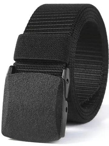 Military Automatic Buckle Nylon Belt Outdoor Hunting Multifunctional Tactical Canvas Belt High Quality Men Belt