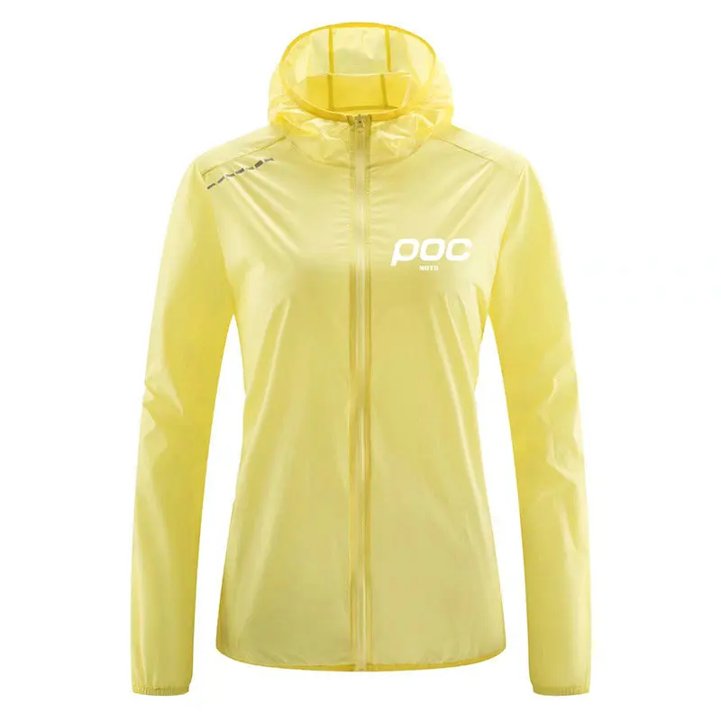 MOTO POC Cycling Ultralight MTB Bike Jackets Casual Women\'s Men\'s Windbreaker Anti-UV Riding Motorcycle Jacket Bicycle Clothing