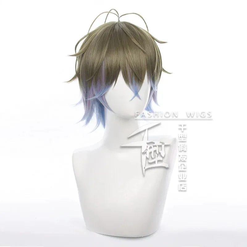 NewVirtual YouTuber VTuber lke Eveland شعر مستعار مقاوم للحرارة الاصطناعية الشعر حفلة الهالوين تأثيري Props2025f ؛ 5 ، c'8.m ؛ 0' #1