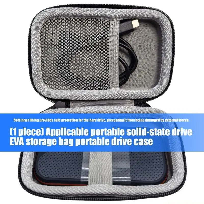 Portables Protective Carrying Case for External SSD Secure Storage Solution