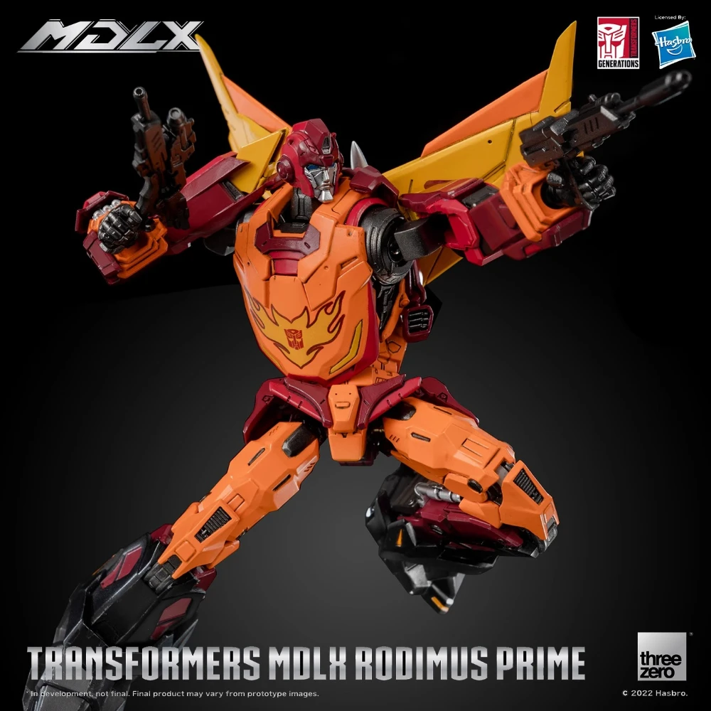 Transformers Rodimus Prime Threezero MDLX Series Original Collectible Model Alloy Articulated  Action Figure Gift  Surprise Bag