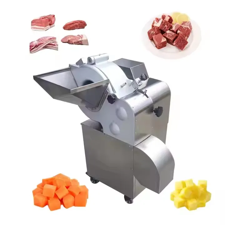 

Commercial Automatic Vegetable Fruit Carrot Potato Dicing Cucumber Cube Onion Cutting Machine Vegetable Cutter
