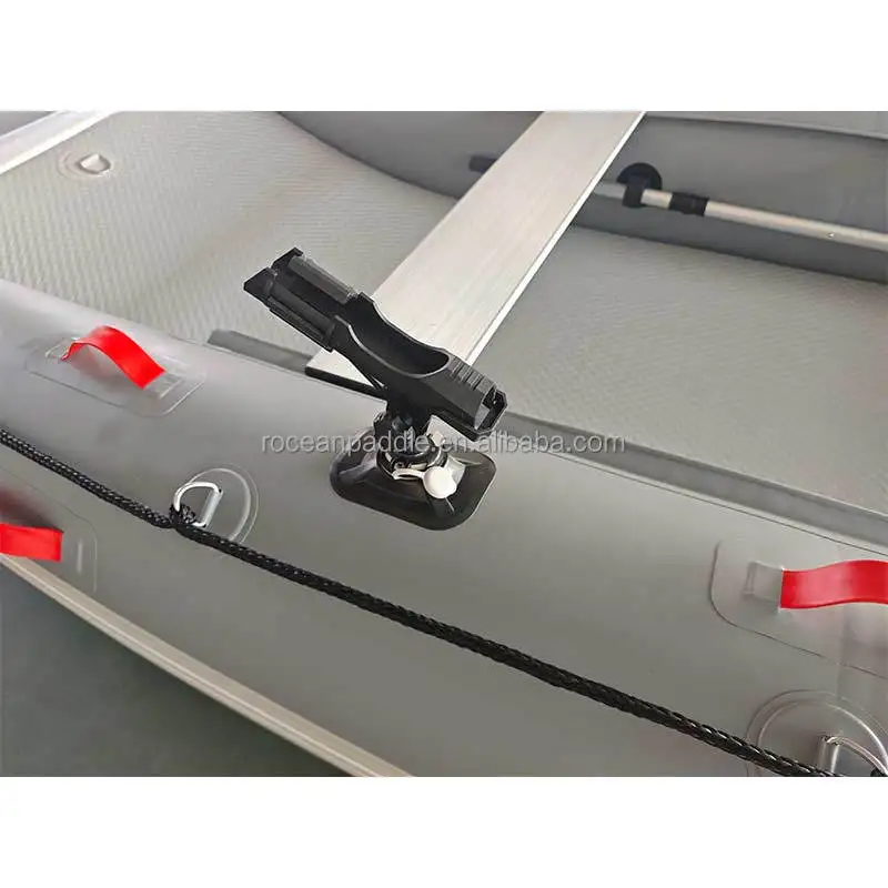 High-Speed Catamaran Thunder Boot Kat Vissen Opblaasbare Ponton Catamaran Boot