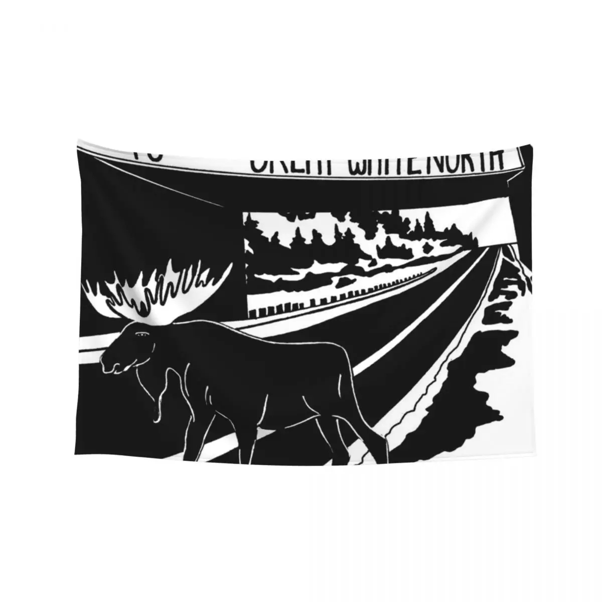 

Welcome to the Great White North Tapestry Room Decorations Aesthetics Room Ornaments Aesthetic Room Decoration Tapestry