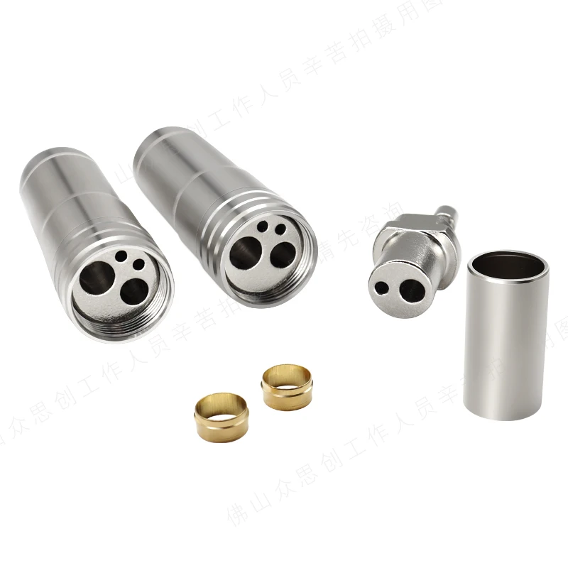 5PCS Dental Turbine Adapter Holes Changer for High Speed Handpiece 4 hole 2 Hole handpiece Connector dental equipments SL1129