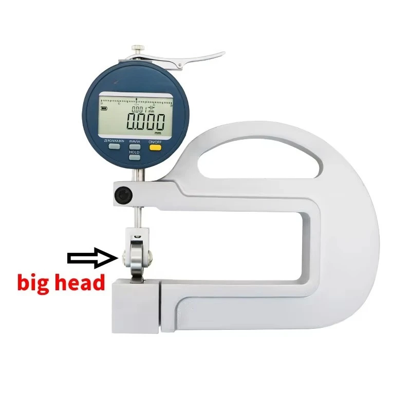0.001 mm 0-12.7 mm Digital Micron Thickness Gauge Paper Thickness Gauge Rubber Thickness Gauge