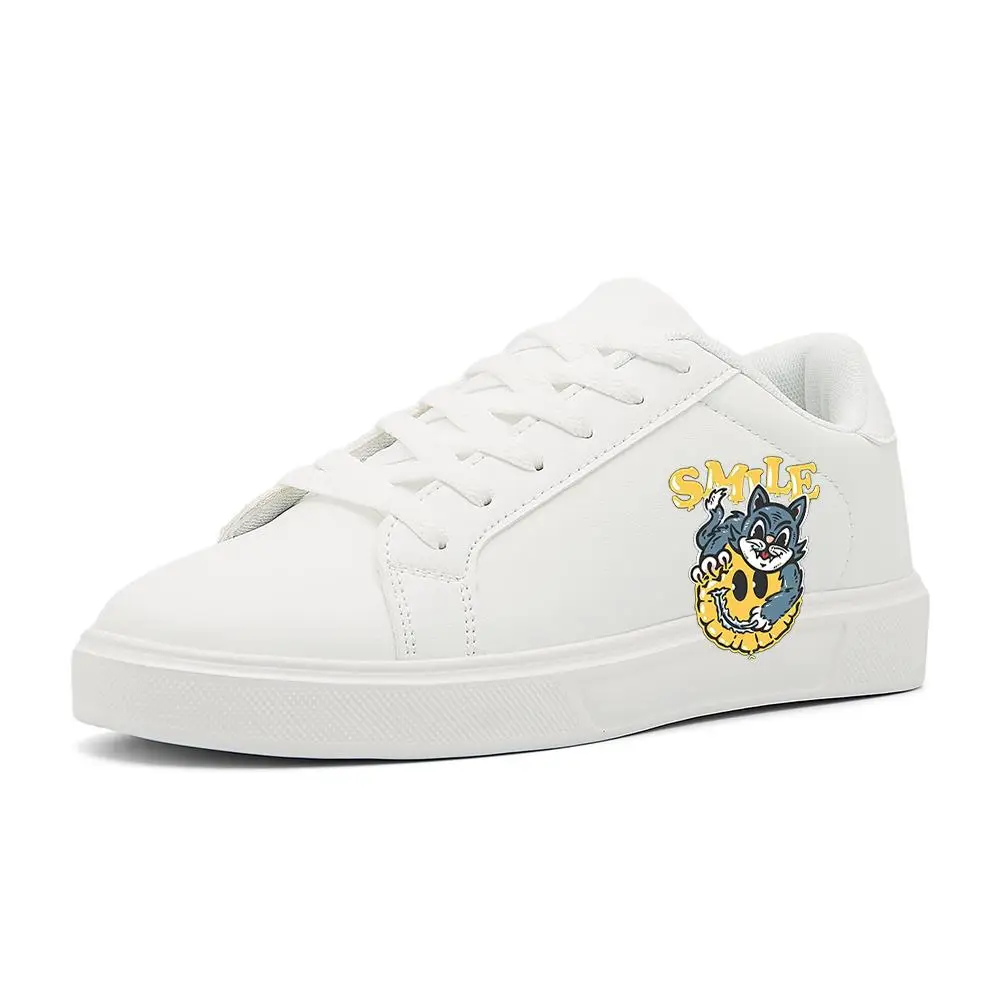 

Classic Low-Top White Sneakers Unisex: Timeless Design – Comfortable, Easy to Match All Outfits