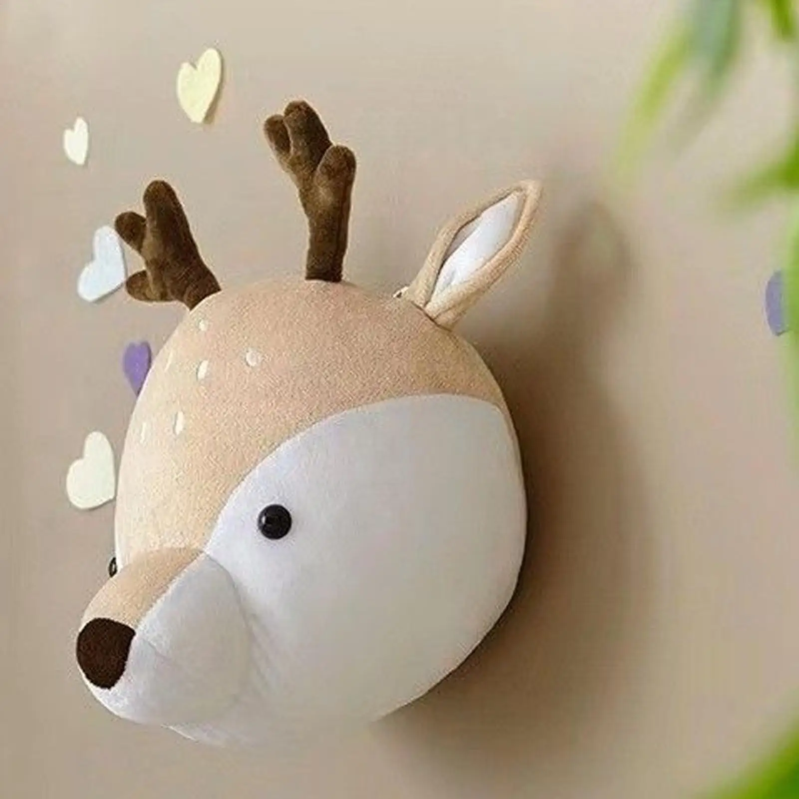 Colgador de pared de animales de peluche para almacenamiento y decoración, organizador de exhibición montable para juguetes de peluche en dormitorio de niños, guardería, dormitorio