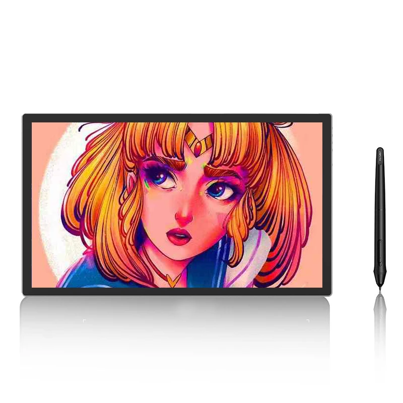 Digital Drawing Tablet With Touch Screen, 21.5 Inch Graphics Monitor Pen Display For Art And Animation Beginners