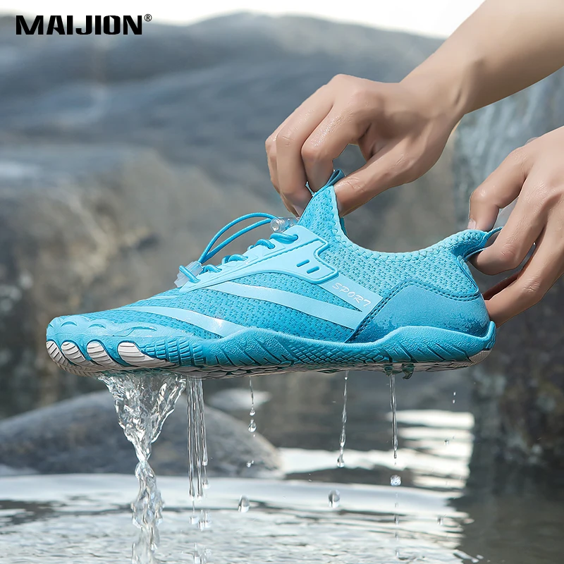 

Men Women Barefoot Aqua Shoes Women Water Sneaker Lightweight Swimming Beach Wading Shoes Men Quick Dry Water Sports Shoes