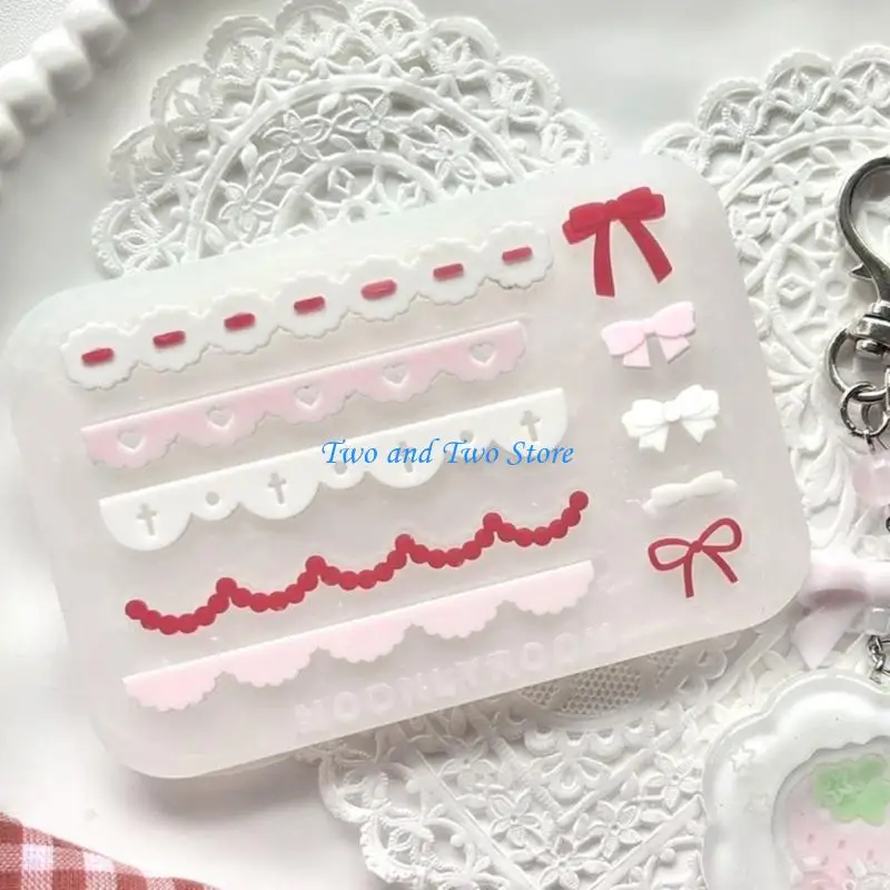 HX6F Sturdy Accessory Molds Suitable for Craft Epoxy Charm Flexible Mold for Projects