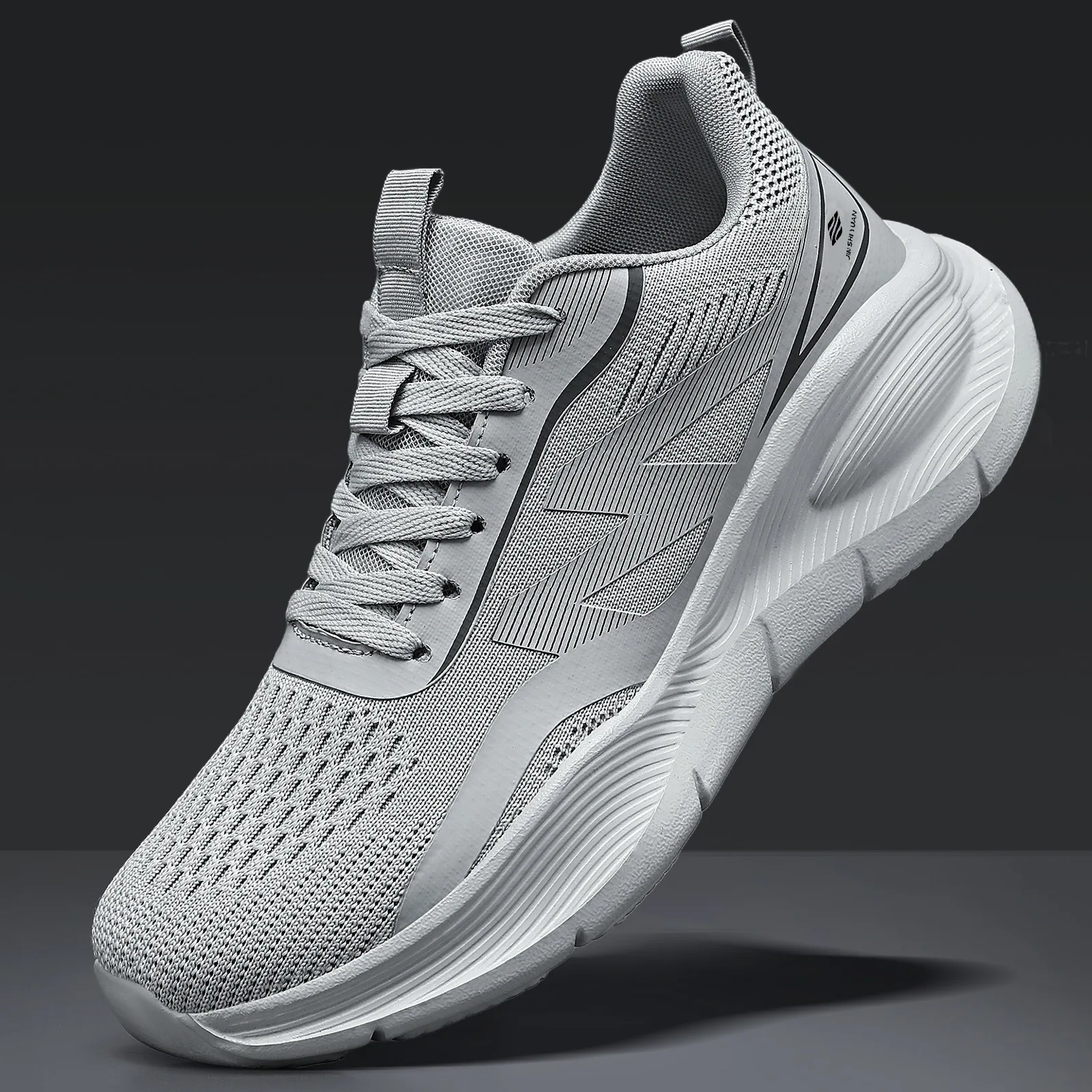 Men's Breathable Running Sports Shoes Outdoor Comfortable Lightweight Sneakers for Fitness And Casual Wear