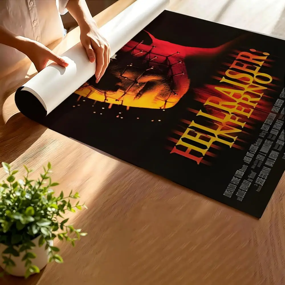 Movie Hellraiser Poster High-definition  poster stickers, suitable for bedroom, living room, home decoration