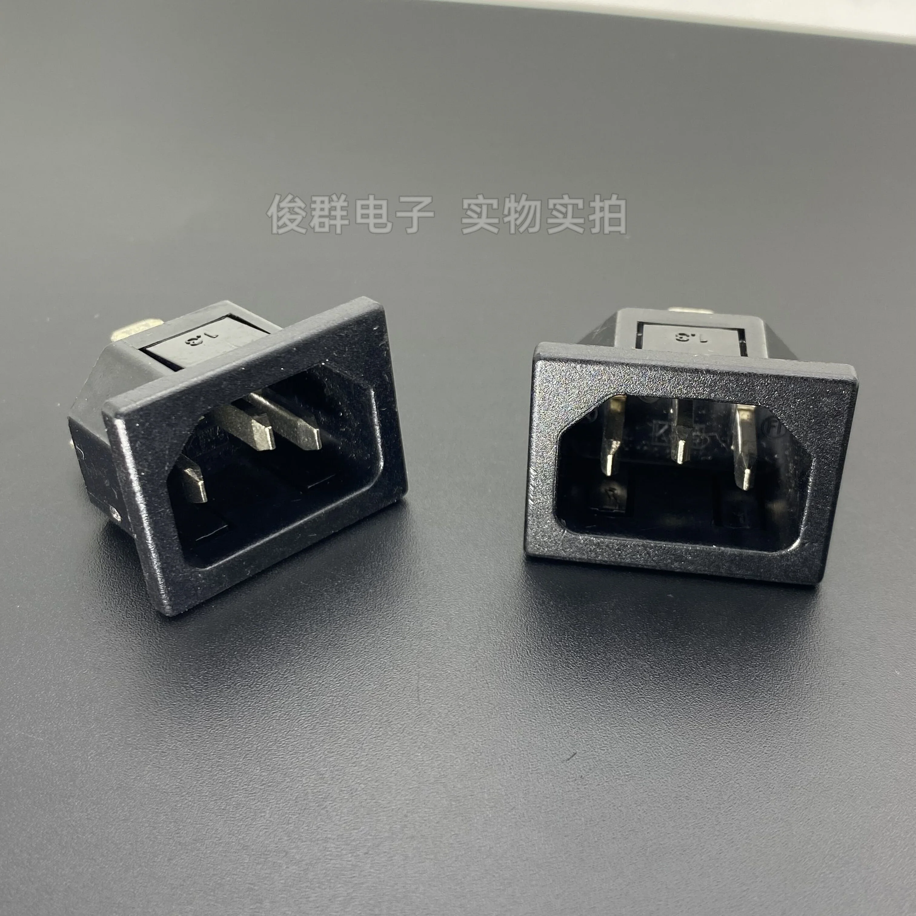 10pcs/Taiwan SS-120 power socket 15A pin socket 1.3 male socket IEC certification