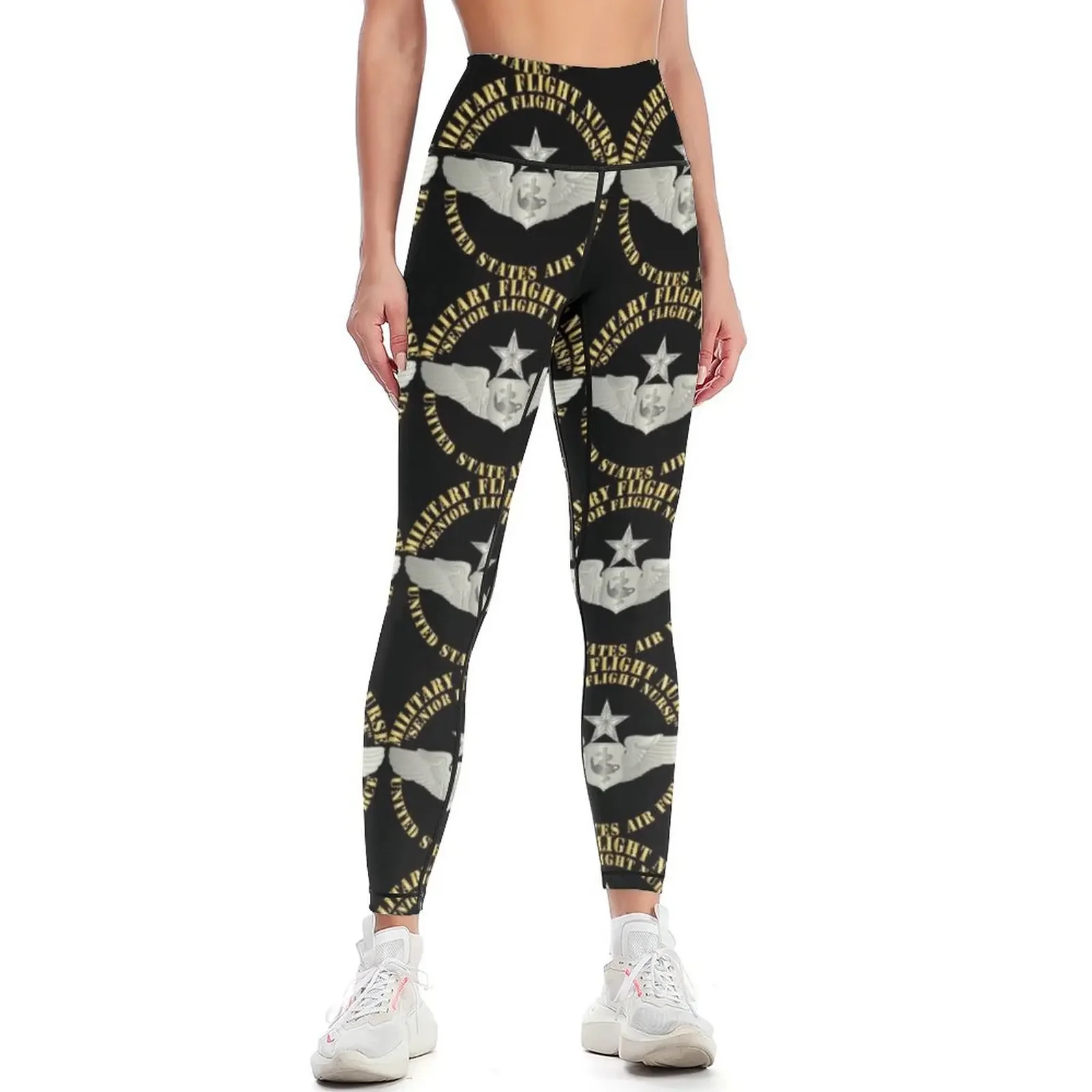 USAF - Military Flight Nurse - Flight Nurse - Senior Leggings sport pants sport legging Women's sports pants Womens Leggings