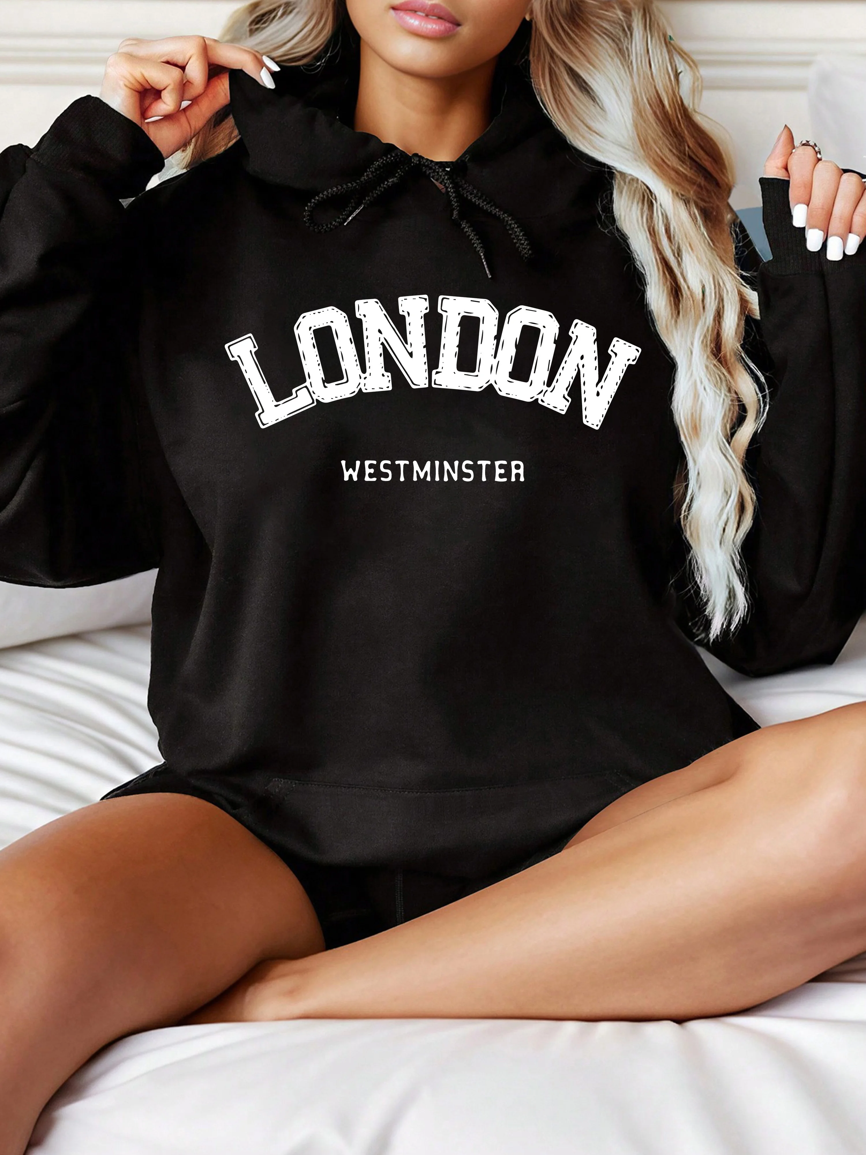 

Graphic Printing Autumn and Winter Pure Cotton Men's and Women's Hoodies Casual Outdoor Street Sports Training Brand Trend