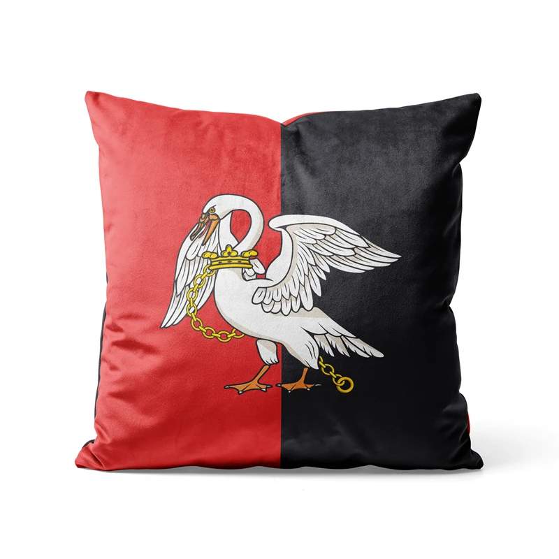 Gaslight Gatekeep Girlboss Buckinghamshire England Throw Pillow Covers Cushion Cases Pillowcases for Sofa 45cm x 45cm