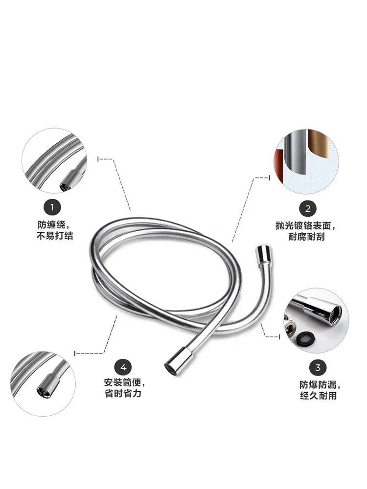 Kohler shower shower hose shower nozzle hose universal anti-winding hose multi-length 11628