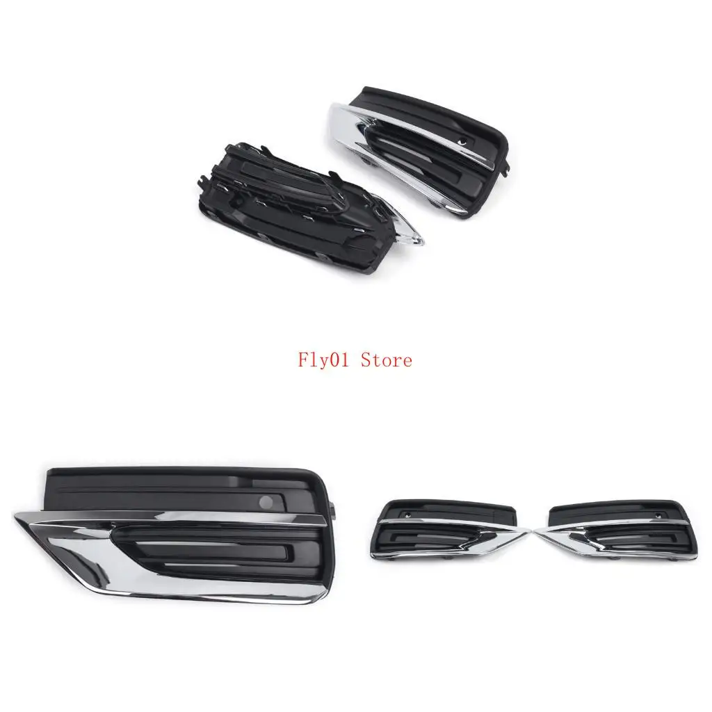 

Left/Right Replacement Fog Lamp Grille Cover Bumper Fog Light Grille for XC90