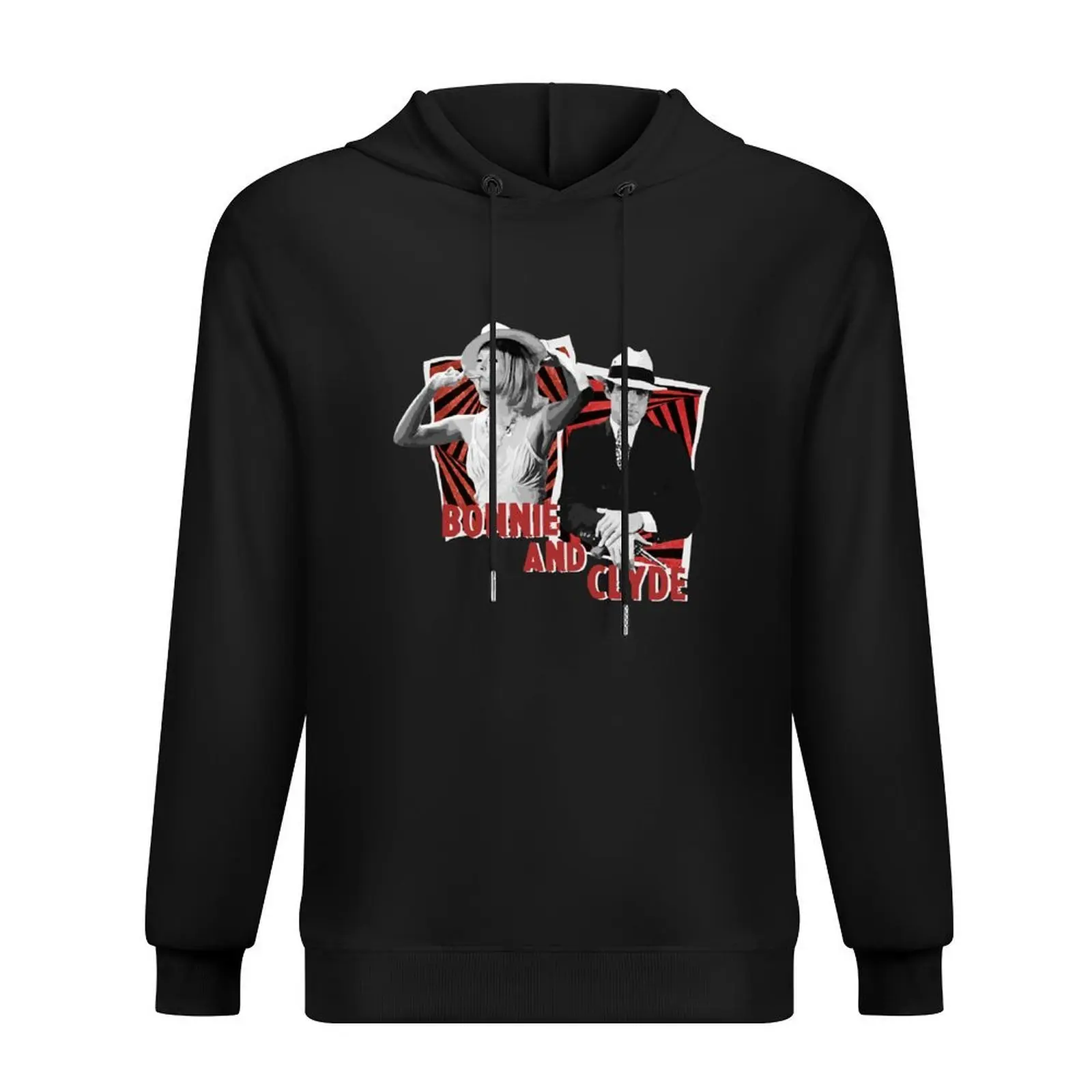 

Bonnie and Clyde - Warren Beatty and Faye Dunaway Hoodie blouse winter clothes korean style clothes fashion men tracksuits