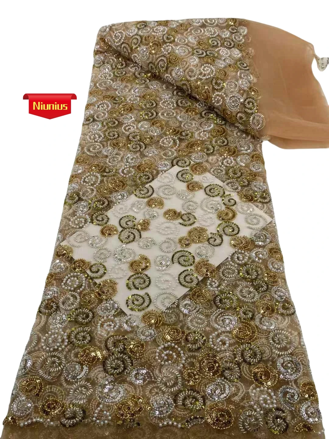 

2025Latest Superior Quality Mixed Colors Luxurious Elegant Mesh lace With Stones Fabric For Wedding Evening Dresses NN1698_R