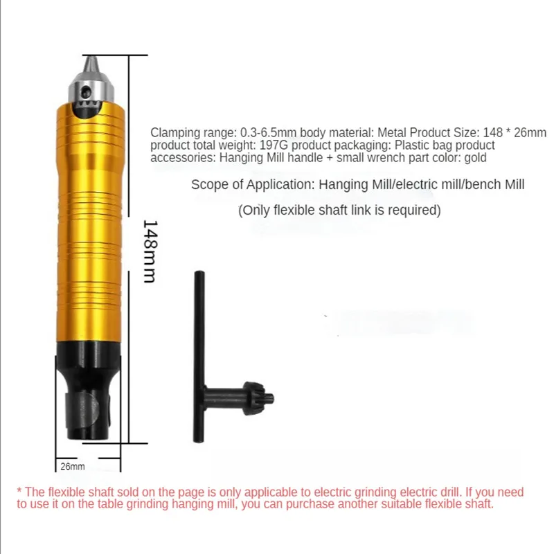 Imagem -02 - Eixo Flexível de 0.36 mm para Ferramentas Rotativas do Moedor Eixo Flexível para o Mandril da Broca para Ferramentas Elétricas do Bocado de Broca