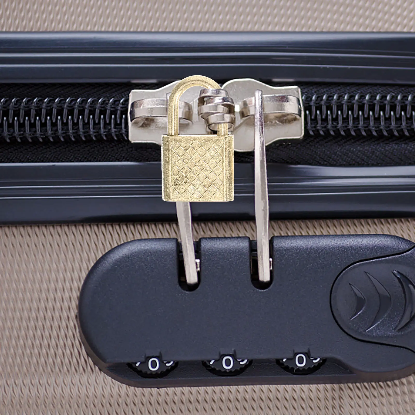 

10Pcs Zinc Alloy Padlocks Reliable Locks for Bag Briefcase Cupboard Desk Notebook Dorm Room Protection Compact and Lightweight