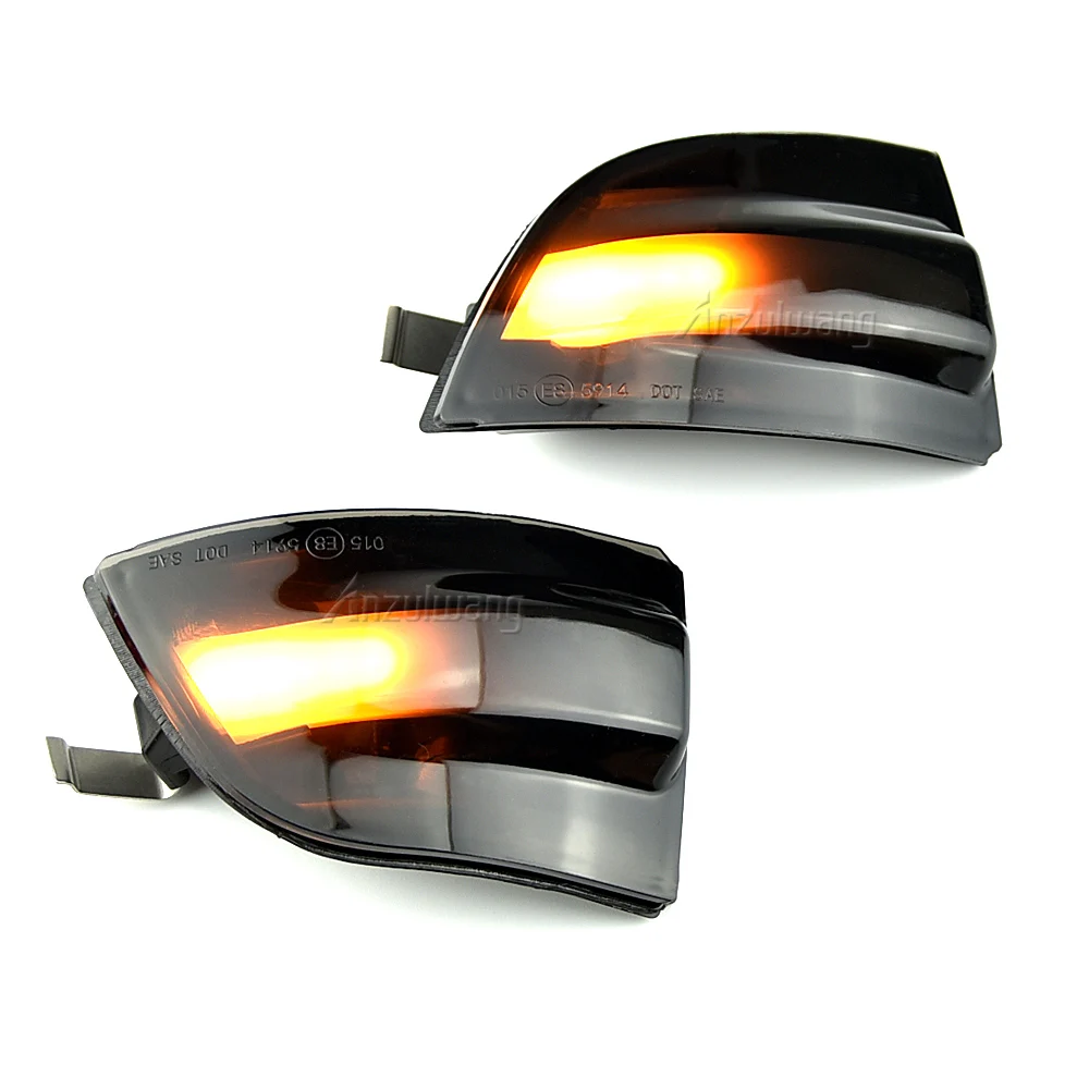 Clear Wing Mirror Indicator For Ford Focus Mk2 Hatchback 2005-2008 – Passenger Side, With Bulb
