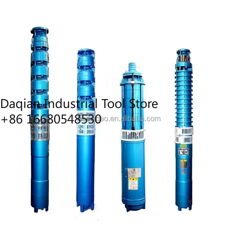 5RGHead 300 Meter Waste Water Pump Submersible Deep Well Vertical Electric Subme Water Pump 3 Inch