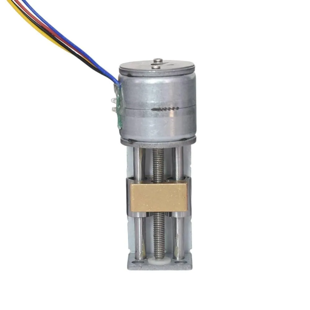 

2 Phases 4 Wires 5-9V Drive Voltage Stepper Motor Slide Small and Mini Lead Screw Drive Stepper Motor 20mm Linear Stepper Motor