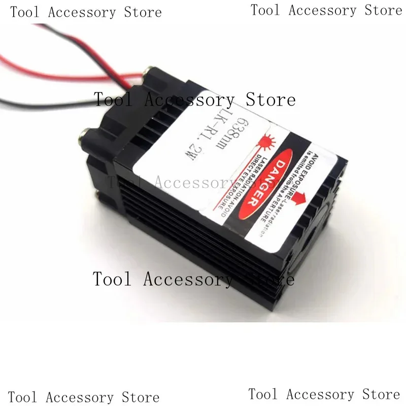 

638 Нм 1200 МВт красный тонкий свет мощный сценический лазерный модуль