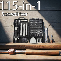 Ultimate 115-in-1 Precision Screwdriver Set for Electronics PC Laptop Phone MacBook Repair Professional Tools Kit for Every Task