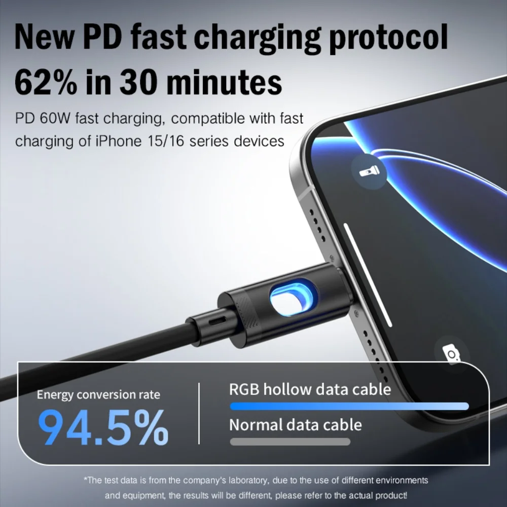 PD 60 واط USB نوع C إلى نوع C كابل شحن سريع شاحن الهاتف سلك البيانات لسامسونج S23 Xiaomi هواوي Oneplus سلك شحن سريع