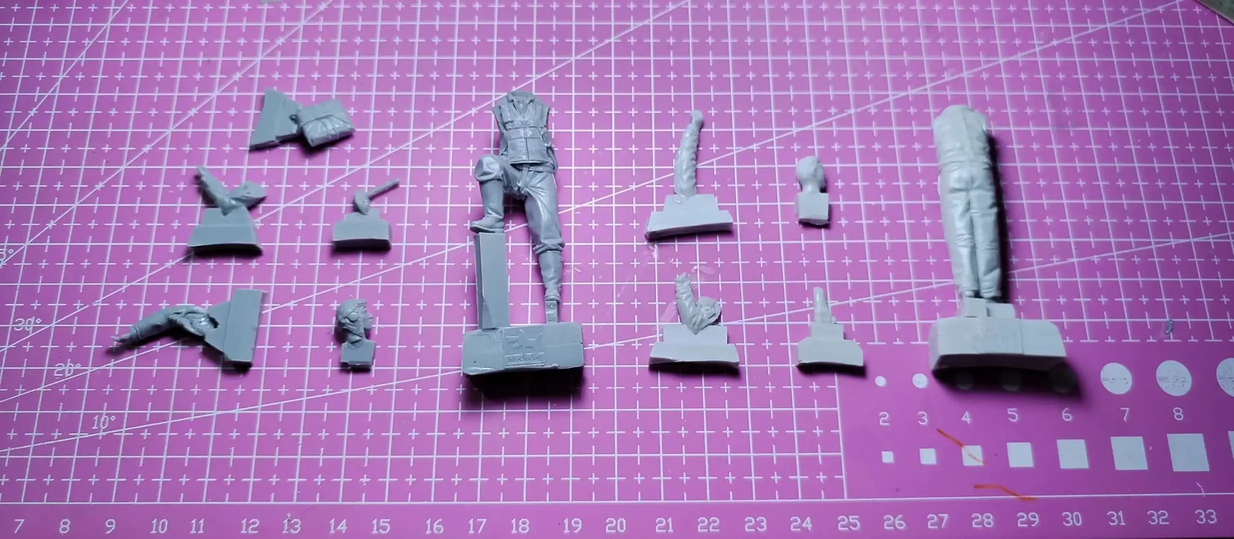 1/32  Resin Model Figure GK  ，Unassembled and unpainted kit