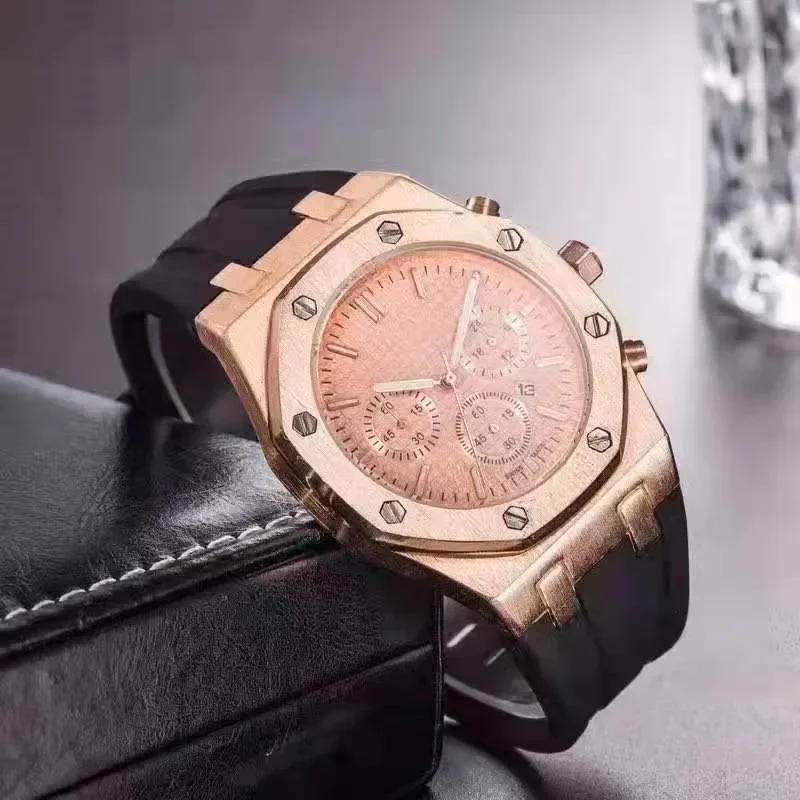 Relojes de lujo a la moda para hombre, reloj de lujo de diseñador resistente al agua, reloj deportivo para hombre, nuevo reloj de pulsera de cuarzo clásico de negocios de marca superior