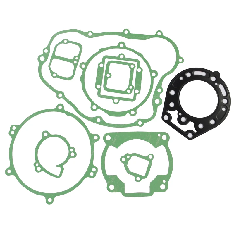 Motorcycle Engine Crankcase Clutch Cover Cylinder Gasket Kits Set For Kawasaki KDX200 KDX 200 1995-2006