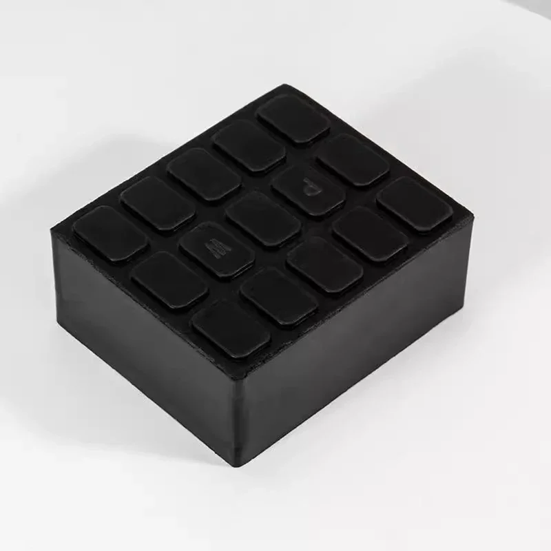 Rubber Lifting Block For Scissor Jack Heightening Cushion Pad Vehicle Lift Rubber Support Pier