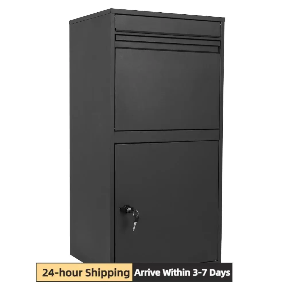 

Почтовый ящик для доставки посылок, антивандальный, современный, очень большой, с замком, для дома, крыльца, улицы