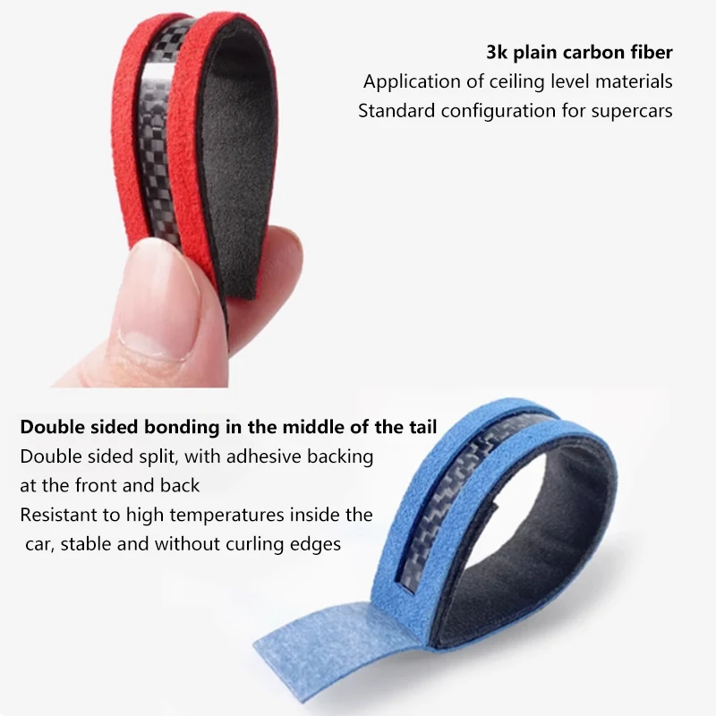 Car Universal Steering Wheel Center Marker Sticker Made Of Alcantara Carbon Fiber Accessories