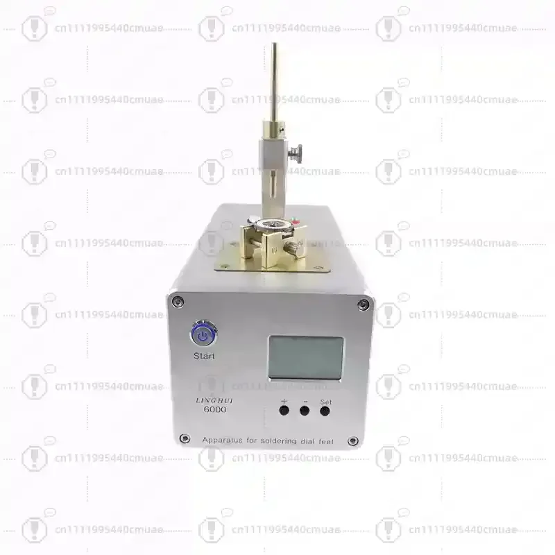 Tool welding dial literal foot machine, welding spring with solder paste carbon head